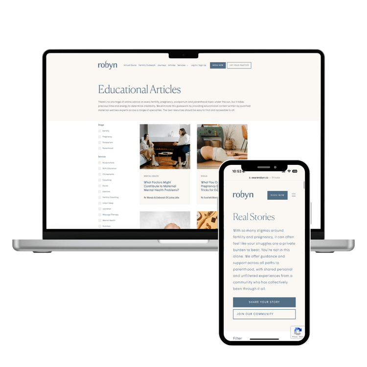 Next by Robyn education articles and journeys